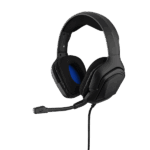 The G-Lab Fejhallgató - KORP COBALT/B (mikrofon, 3,5mm Jack, hangerőszabályzó, nagy-párnás, fekete) - Image 2