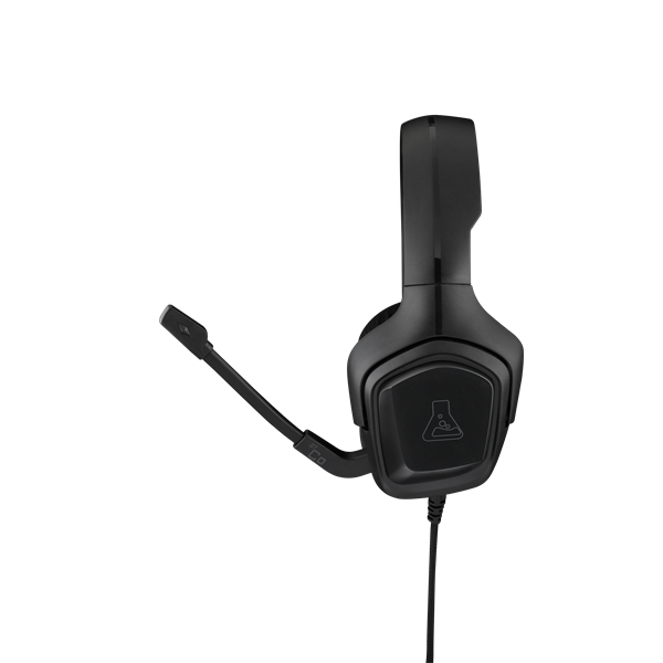 The G-Lab Fejhallgató - KORP COBALT/B (mikrofon, 3,5mm Jack, hangerőszabályzó, nagy-párnás, fekete) - Image 4