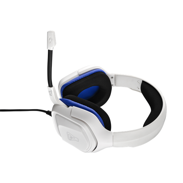 The G-Lab Fejhallgató - KORP COBALT W (mikrofon, 3,5mm Jack, hangerőszabályzó, nagy-párnás, fehér) - Image 3