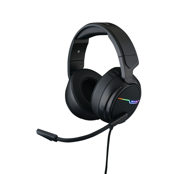 The G-Lab Fejhallgató - KORP THALLIUM 7.1 (mikrofon, USB, 2,4m harisnyázott kábel, hangerőszabályzó, nagy-párnás, RGB) - Image 3