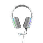 The G-Lab Fejhallgató - KORP VANADIUM (mikrofon, USB, 3,5mm Jack, hangerőszabályzó, nagy-párnás, RGB, fehér) - Image 3