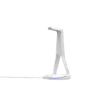 The G-Lab Fejhallgató állvány - K STAND HYDROGEN W (fehér, 2xUSB3.0, 1xUSB-C, műanyag, RGB)