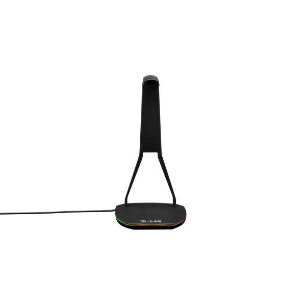 The G-Lab Fejhallgató állvány - K STAND HYDROGEN (fekete, 2xUSB3.0, 1xUSB-C, műanyag, RGB) - Image 2