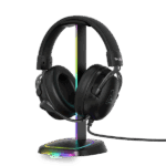 The G-Lab Fejhallgató állvány - K STAND NEON RGB H (fekete, USB-C, USB-A, univerzális, csúszásgátló, RGB) - Image 5