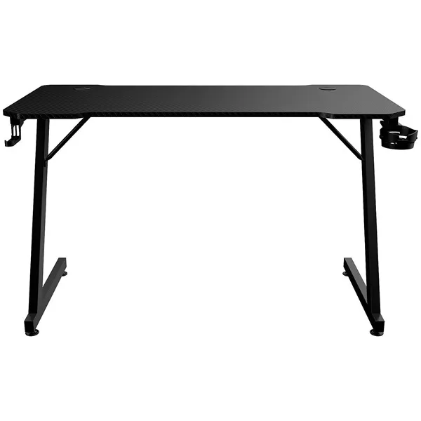 The G-Lab Gamer Asztal - K-DESK YTTRIUM (120x60cm, fém, pohártartó, fejhallgatótartó, fekete) - Image 5