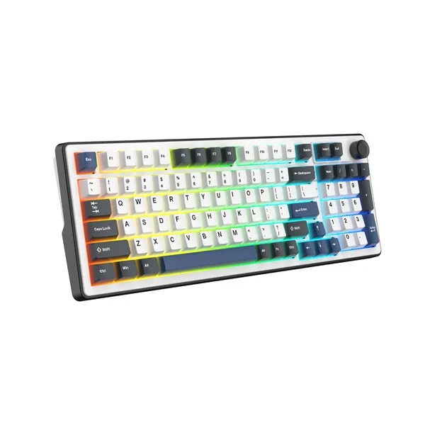 The G-Lab Gamer Billentyűzet - KEYZ ELITE 400 HE BW/US (RGB, cserélhető Mágneses switch, 8000Hz, USB, angol) - Image 3