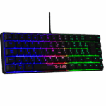 The G-Lab Gamer Billentyűzet - KEYZ HYDROGEN HU (RGB LED, TKL, USB, fekete, magyar) - Image 3