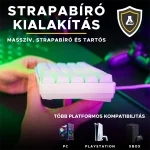 The G-Lab Gamer Billentyűzet - KEYZ HYDROGEN W/HU (RGB LED, TKL, USB, fehér, magyar) - Image 9