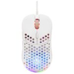 The G-Lab Gamer Egér - KULT OXYGEN W (12800 DPI, 60g, 6 gomb, RGB, fehér)