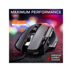 The G-Lab Gamer Egér - KULT NITRO ATOM (4800 DPI, 9 gomb, makro, 1,8m kábel, RGB LED, fekete) - Image 15