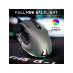 The G-Lab Gamer Egér - KULT NITRO ATOM (4800 DPI, 9 gomb, makro, 1,8m kábel, RGB LED, fekete) - Image 14