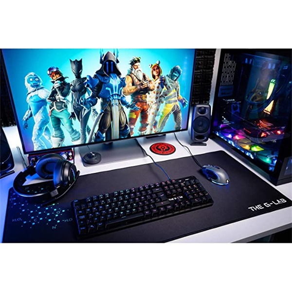 The G-Lab Gamer Egér - KULT NITRO ATOM (4800 DPI, 9 gomb, makro, 1,8m kábel, RGB LED, fekete) - Image 10