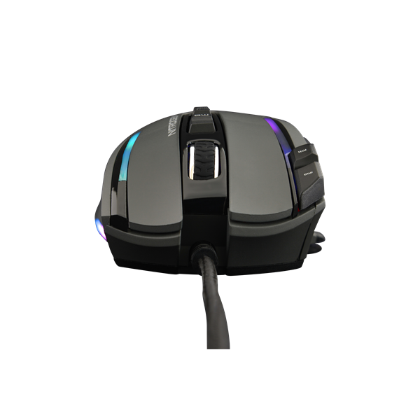 The G-Lab Gamer Egér - KULT NITRO CORE (10000 DPI, 11 gomb, makro, 1,8m kábel, RGB LED, fekete) - Image 3