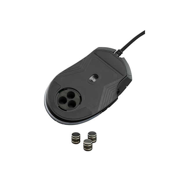 The G-Lab Gamer Egér - KULT NITRO CORE (10000 DPI, 11 gomb, makro, 1,8m kábel, RGB LED, fekete) - Image 6