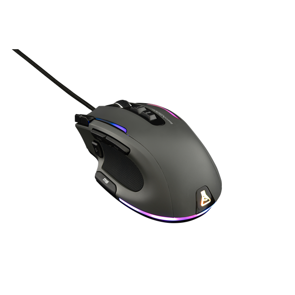 The G-Lab Gamer Egér - KULT NITRO CORE (10000 DPI, 11 gomb, makro, 1,8m kábel, RGB LED, fekete) - Image 9