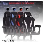 The G-Lab Gamer szék - KS NEON BLACK (fekete; állítható magasság; áll. kartámasz) - Image 4