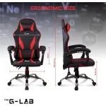 The G-Lab Gamer szék - KS NEON BLACK (fekete; állítható magasság; áll. kartámasz) - Image 5