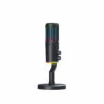 The G-Lab Mikrofon - K-MIC-NEON (3.5mm Jack csatlakozó, RGB, DUAL-CHANNEL CARDIOID, ENC, fekete) - Image 6