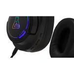 The G-Lab Vezeték nélküli Fejhallgató - KORP IRIDIUM (2,4Ghz, USB-C, Bluetooth, mikrofon, hangerőszabályzó, fekete) - Image 2