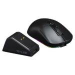 The G-Lab Vezeték nélküli Gamer Egér - KULT TITAN PRO B (12000 DPI, Pixart PAW 3311, USB/2,4Ghz/Bluetooth, RGB, dokkoló) - Image 2