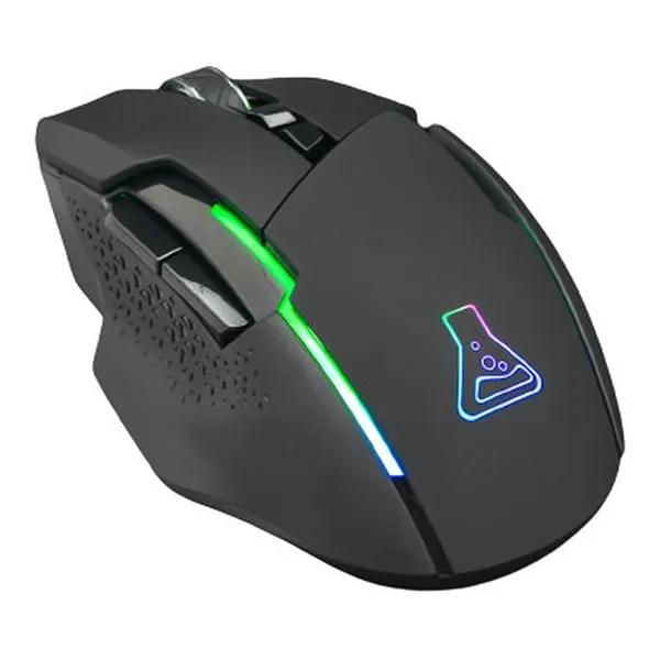 The G-Lab Vezeték nélküli Gamer Egér - KULT CAESIUM (7200 DPI, 2,4Ghz+Bluetooth, 6 gomb, makro, RGB LED, fekete) - Image 2