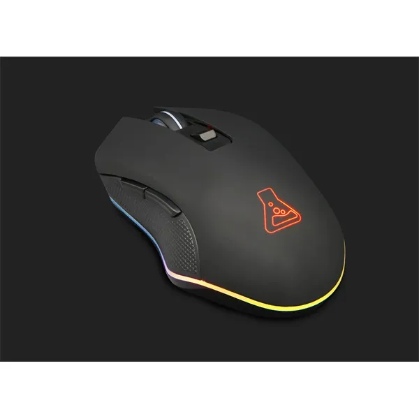 The G-Lab Vezeték nélküli Gamer Egér - KULT HELIUM WL (3200 DPI, 6 gomb, makro,  RGB LED, fekete) - Image 2