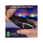 The G-Lab Vezeték nélküli Gamer Egér - KULT XENON (5000 DPI, 6 gomb, makro, RGB LED, fekete) - Image 13