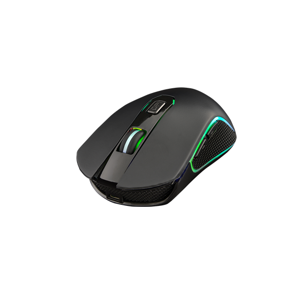 The G-Lab Vezeték nélküli Gamer Egér - KULT XENON (5000 DPI, 6 gomb, makro, RGB LED, fekete) - Image 6