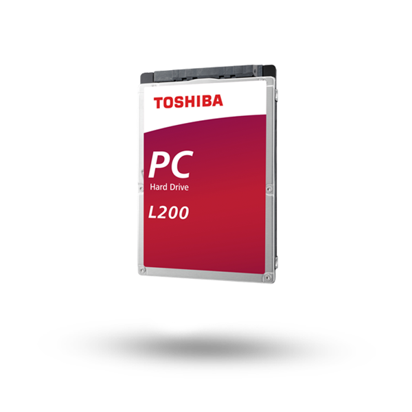 Toshiba Belső HDD 2.5" - L200 (SMR) Mobile 2TB (9,5mm; Bulk; notebookok, külső HDD házak; játékkonz; 128MB/5400RPM)