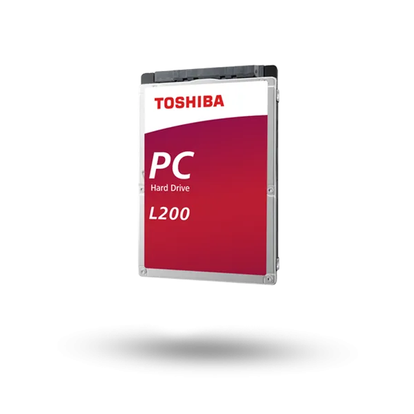 Toshiba Belső HDD 2.5" - L200 (SMR) Mobile Slim 1TB (7mm; Bulk; notebookok, külső HDD házak; játékkonz; 128MB/5400RPM)
