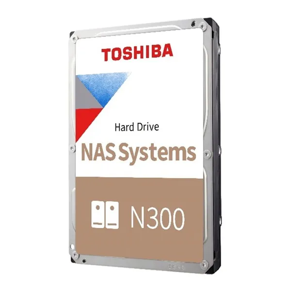 Toshiba Belső HDD 3.5" - N300 High-Reliability 12TB (Retail; NAS, RAID-, Multimédiás kiszolgálótárhely; 512MB / 7200RPM) - Image 1