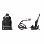 Trak Racer Szimulátor cockpit - Alpine Racing TRX  (RIG, max: 35Nm, moduláris, ülés nélküli, fekete) - Image 4