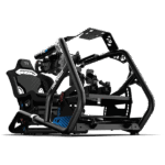 Trak Racer Szimulátor cockpit - Alpine Racing TRX  (RIG, max: 35Nm, moduláris, ülés nélküli, fekete)