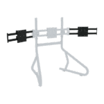 Trak Racer Szimulátor kiegészítő - Large Freestanding Triple Monitor Stand - 30" to 45" Displays - Image 2