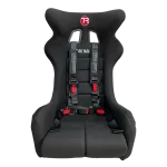 Trak Racer Kiegészítő - Biztonságiöv készlet (Fekete; 4 pontos) - Image 2
