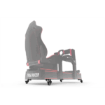 Trak Racer Szimulátor kiegészítő - Universal Caster Wheels with Brake & Mounting Brackets - Image 3