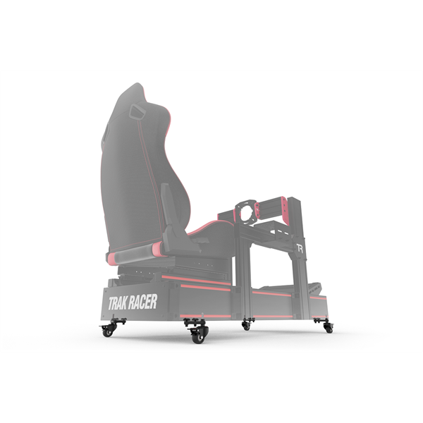 Trak Racer Szimulátor kiegészítő - Universal Caster Wheels with Brake & Mounting Brackets - Image 3