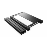 Trak Racer Szimulátor kiegészítő - Universal TR-One Pedal Mounting System including Mounting Profile and Heel Rest