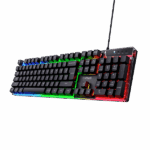 Trust Billentyűzet Gamer - GXT 835 Azor (LED háttérvilágítás; USB; fekete; magyar)
