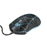 Trust GXT 133 Locx fekete gamer egér