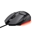 Trust Egér Gamer Vezetékes - GXT109 Felox (Optikai érzékelő; max6400DPI; 6 gomb; LED; fekete)