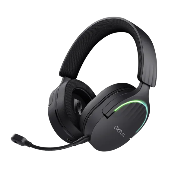 Trust GXT491 Fayzo vezeték nélküli fekete gamer headset - Image 1