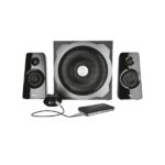 Trust Hangszóró 2.1 - Tytan Fekete (60W RMS; ERP II; hangerőszabályzó; 3,5mm jack; 230V tápcsatlakozó) - Image 2