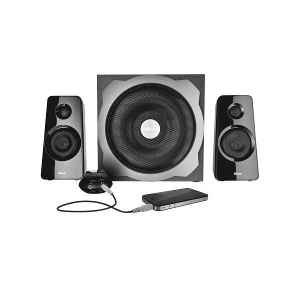 Trust_Hangszoro_21_-_Tytan_Fekete_csz19019_60W_RMS_ERP_II_hangeroszabalyzo_35mm_jack_230V_tapcsatlakozo-i3876.jpg Trust Hangszóró 2.1 - Tytan Fekete (60W RMS; ERP II; hangerőszabályzó; 3,5mm jack; 230V tápcsatlakozó) - Image 2