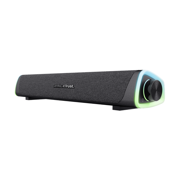 Trust Hangszóró Soundbar - GXT 620 Axon (6W RMS; hangerőszabályzó; 3,5mm jack; USB tápcsatlakozó; fekete) - Image 1