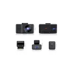 Vantrue Dash Cam - E3 (WiFi+GPS autóskamera első + hátsó+ belső, 1944p+2x1080p, WDR, HDR, 512GB MicroSD támogatás) - Image 2
