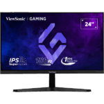 ViewSonic Monitor 23,8" - VA2432-H-2 (IPS, 16:9, 1920x1080, 1ms, 250cd/m2, D-sub, HDMI, VESA)