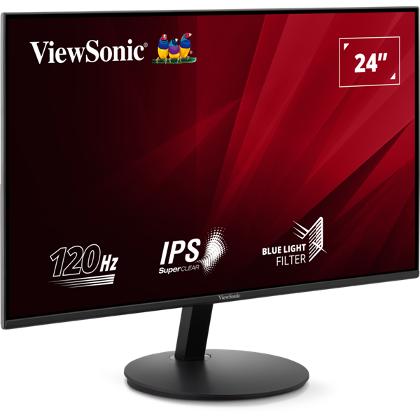 ViewSonic Monitor 23,8" - VA24E1-H  (IPS, 16:9, 1920x1080, 120Hz, 1ms, 250cd/m2, D-sub, HDMI, VESA) - Image 3