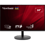 ViewSonic Monitor 23,8" - VA24E1-H  (IPS, 16:9, 1920x1080, 120Hz, 1ms, 250cd/m2, D-sub, HDMI, VESA)
