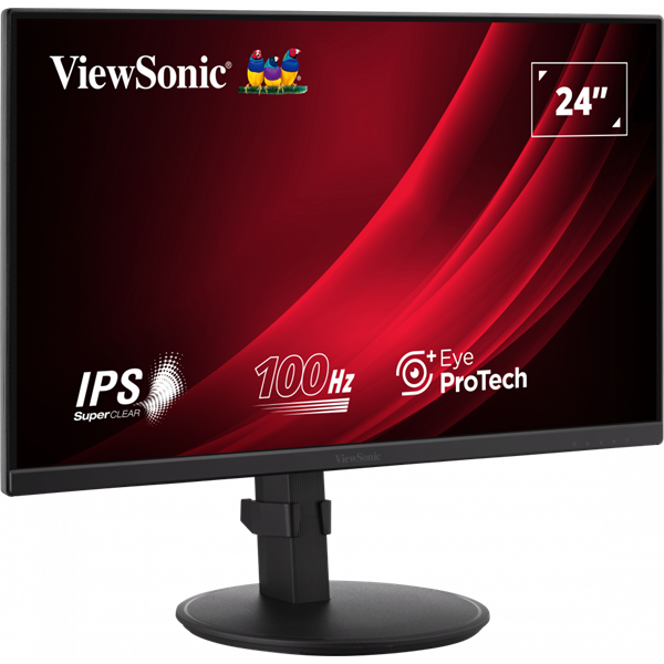 ViewSonic Monitor 24" - VG2408A (IPS, 100Hz 16:9, FHD, 5ms, 250cd/m2, D-sub, HDMI, DP, VESA, SPK, mag.áll, pivot) - Image 5